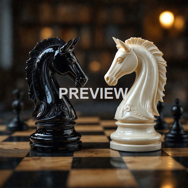 black-chess-horse-playing-with-white-chess-horse-ches (5)_00002__result
